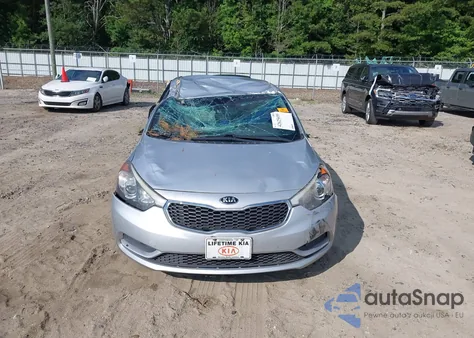 2016 Kia Forte Lx из США, поврежденный, VIN KNAFK4A61G5536450